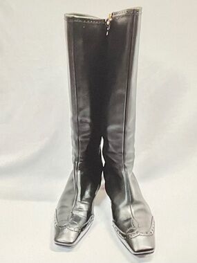 Louis Vuitton Boots Black Leather ( Italy ) 5211525.